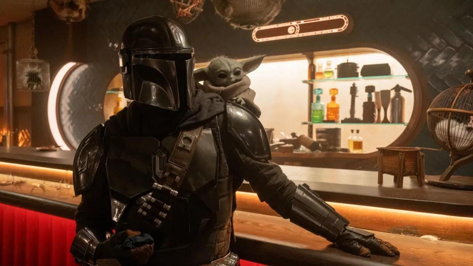Una imagen de la película 'The Mandalorian & Grogu'.