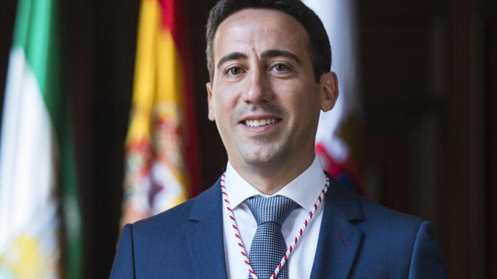 El vicepresident tercer de la Diputació d'Almeria, Óscar Liria, en una imatge institucional.