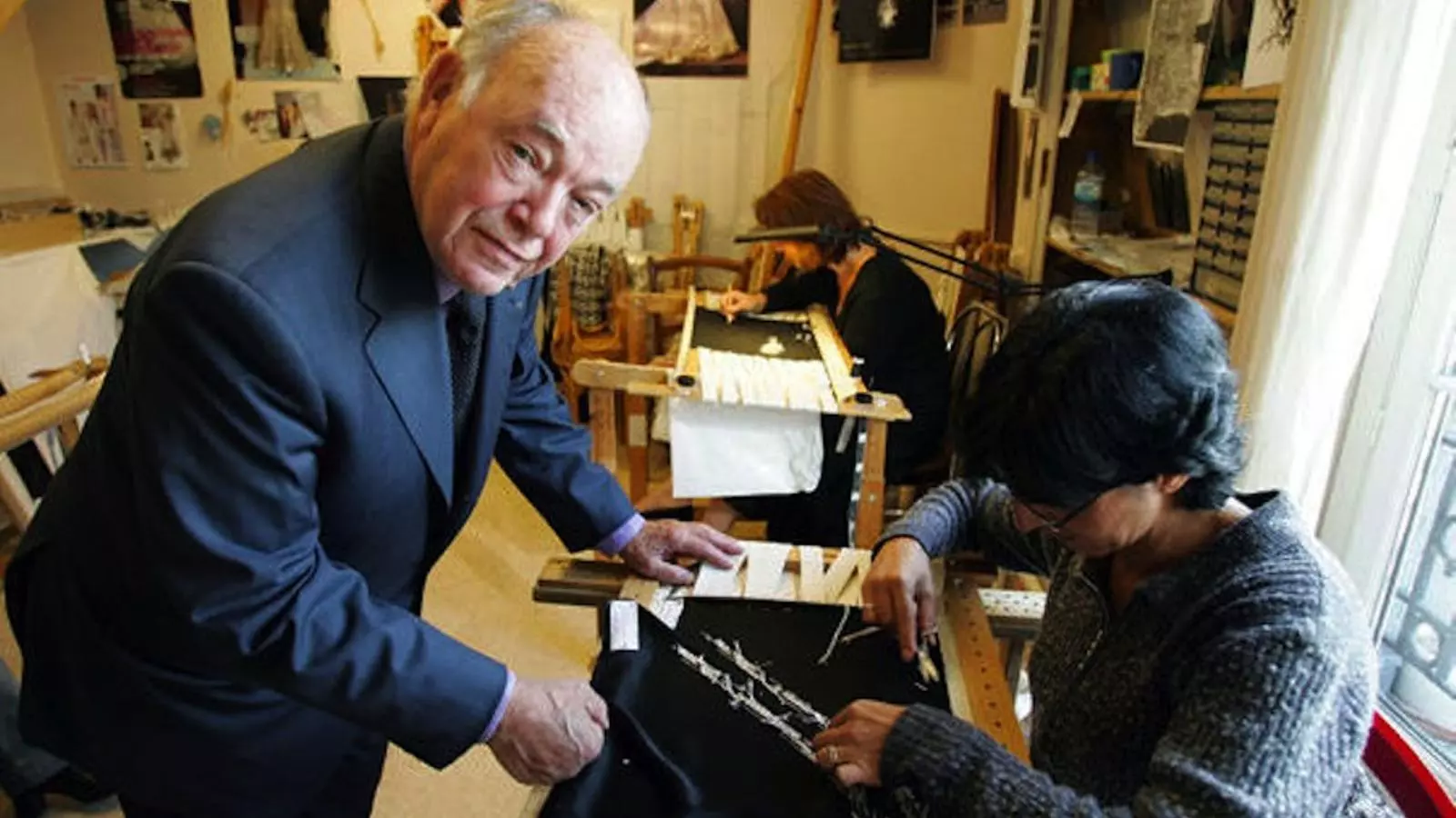 François Lesage al seu taller