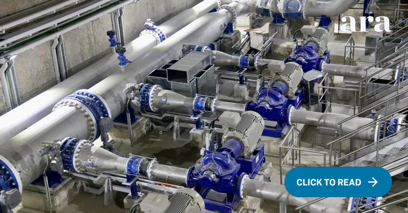 Why do the desalination plants work at 50% if the reservoirs are already  full?