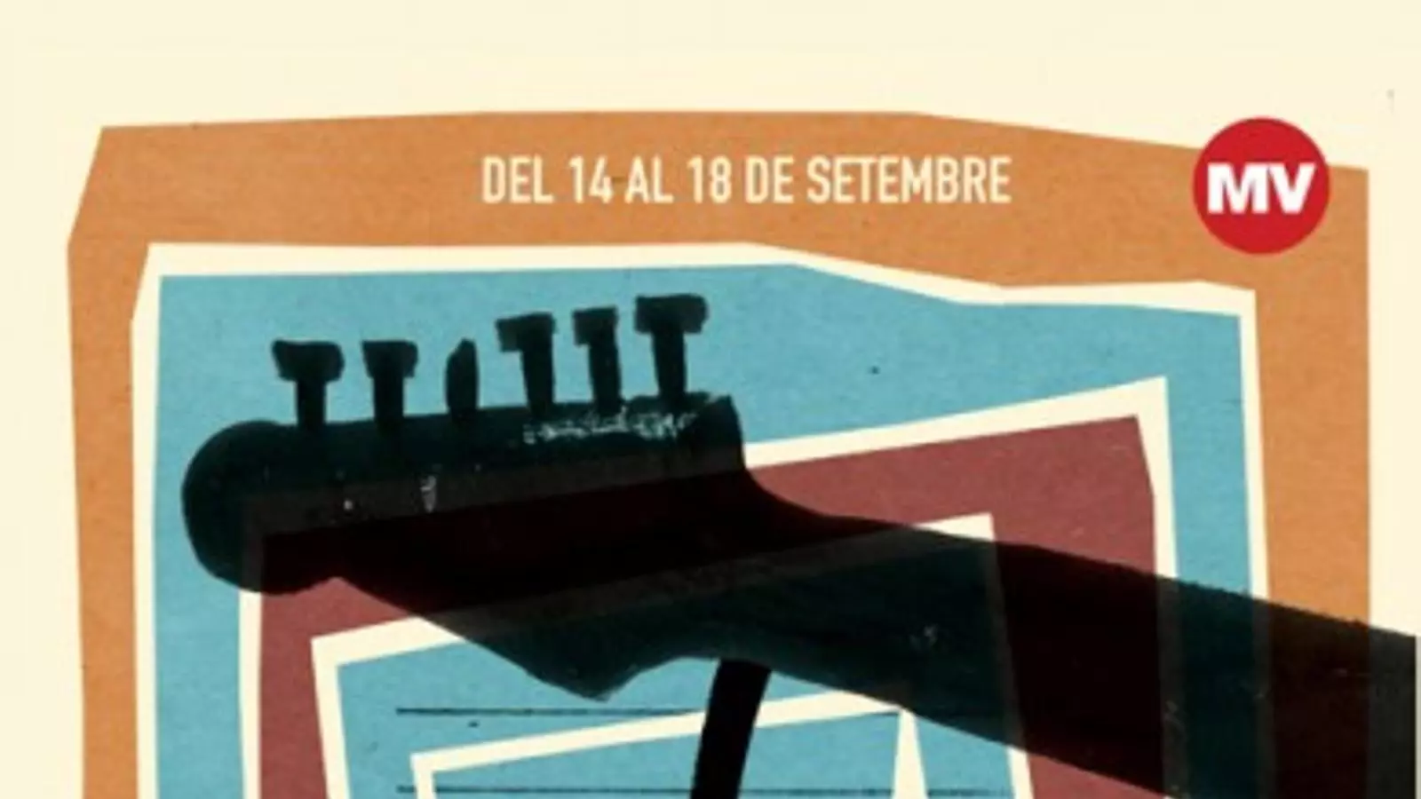 Cartell del Mercat de Música Viva de Vic 2011