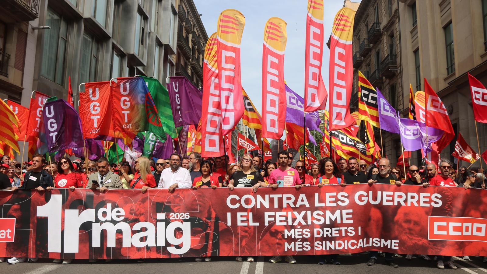 May 1st, 2026 demonstration in Barcelona