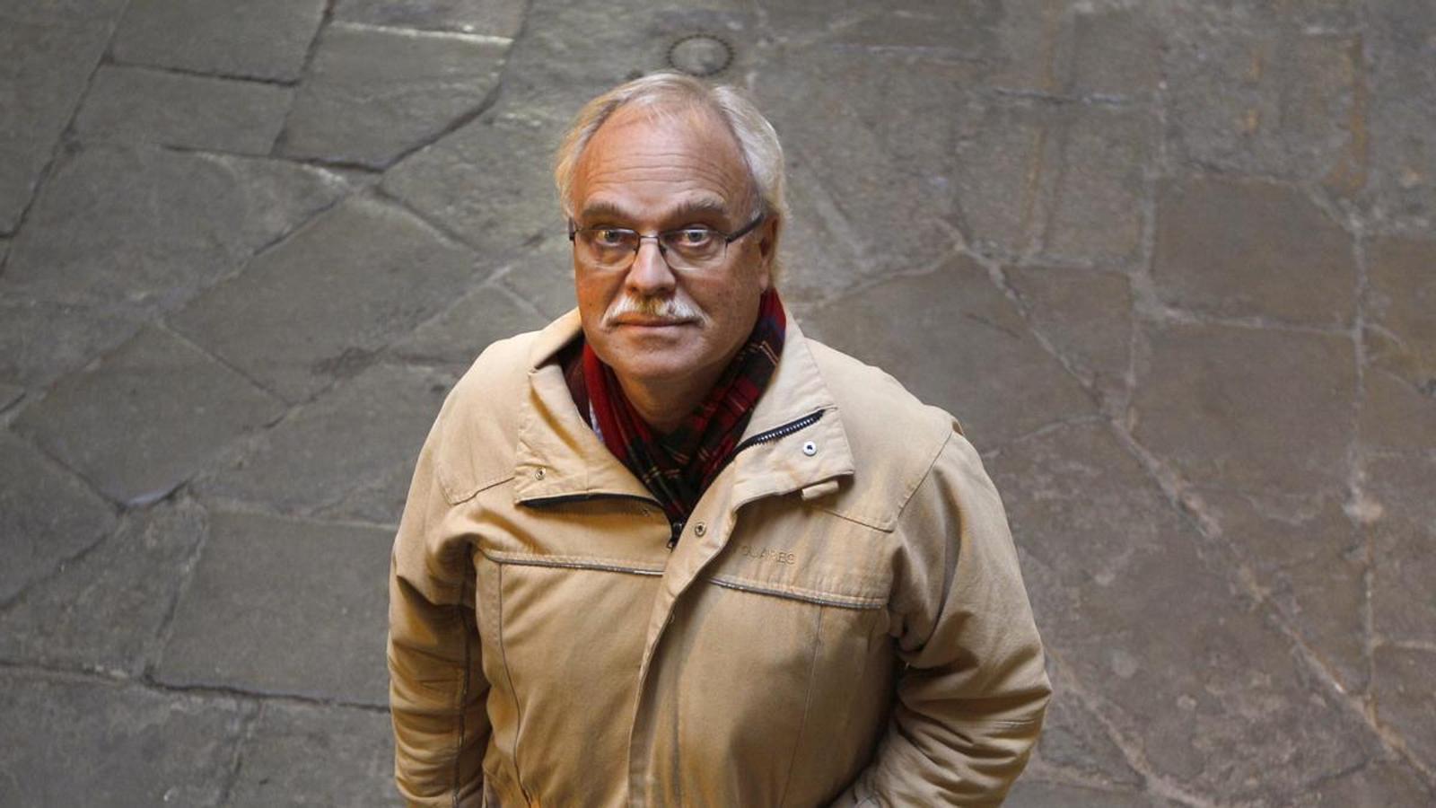 Francesc Parcerisas, en el Ateneo barcelonés