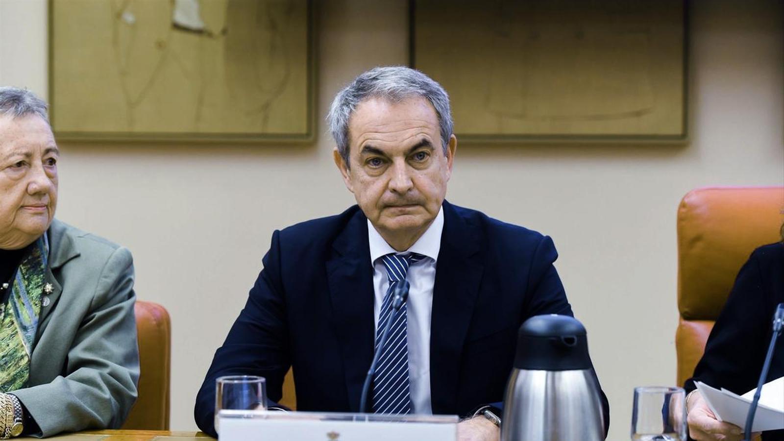 José Luis Rodríguez Zapatero en una imagen de archivo.
