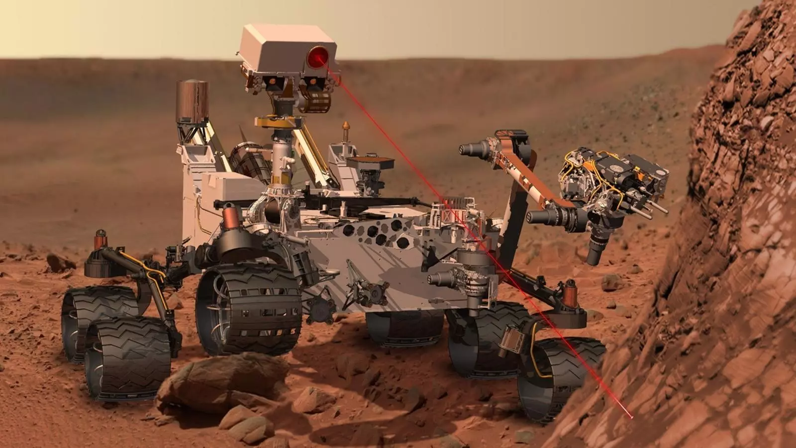 El robot Curiosity explorarà si hi ha hagut vida al Planeta Vermell