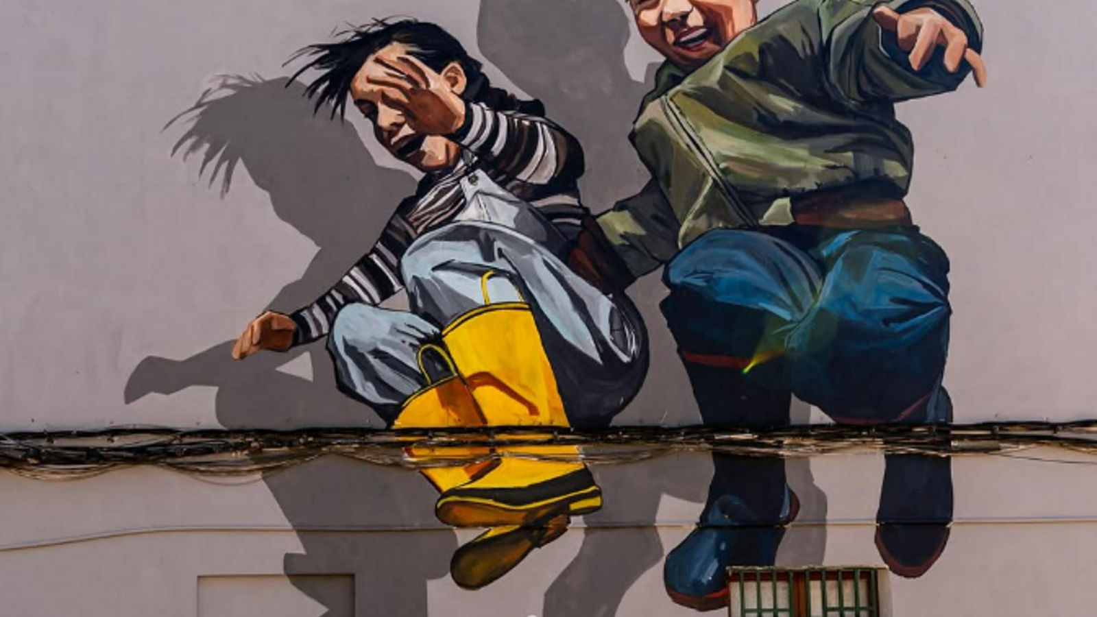 Mural de Carolina Adán Caro per l'Inca Street Art 2025.