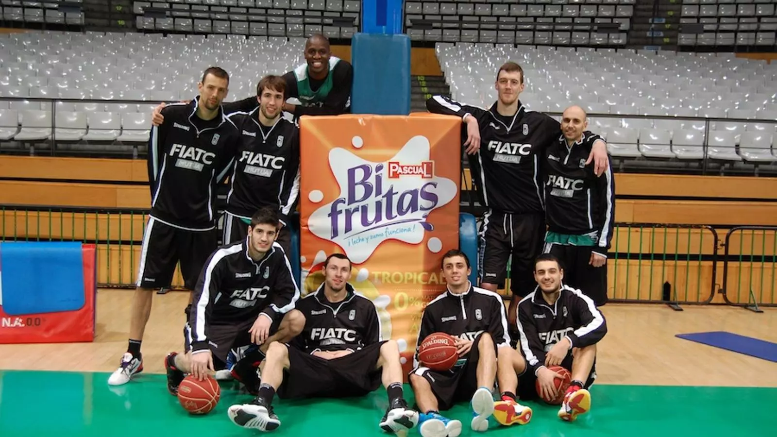 Alguns dels jugadors del Fiatc Joventut