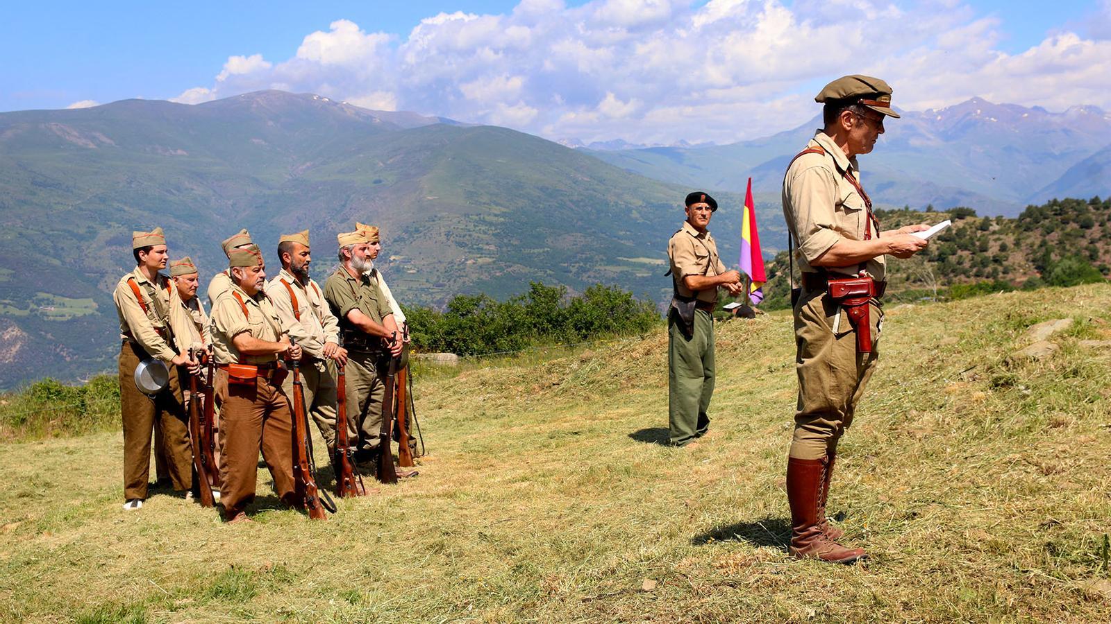 Historical recreation in Vilamur