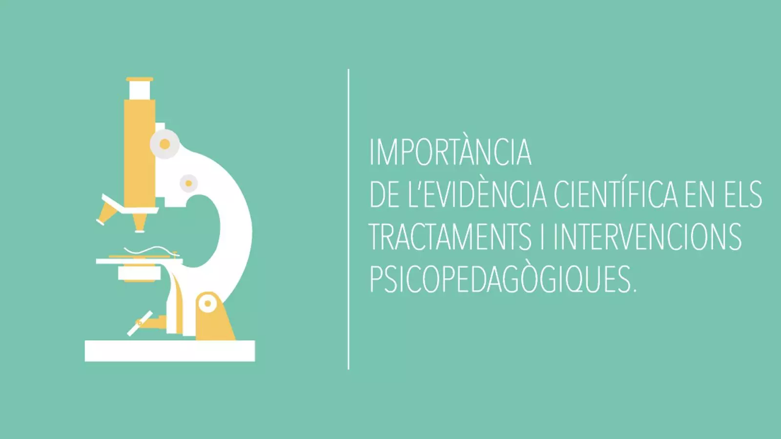 Importància de la pràctica basada en l'evidència en logopèdia, psicologia i pedagogia
