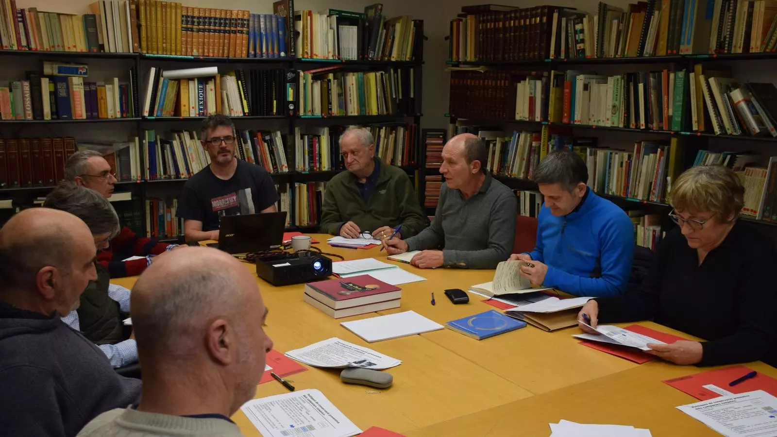 Reunió de la comissió de seguiment de Sant Vicenç d'Enclar. / A. S. (ANA)