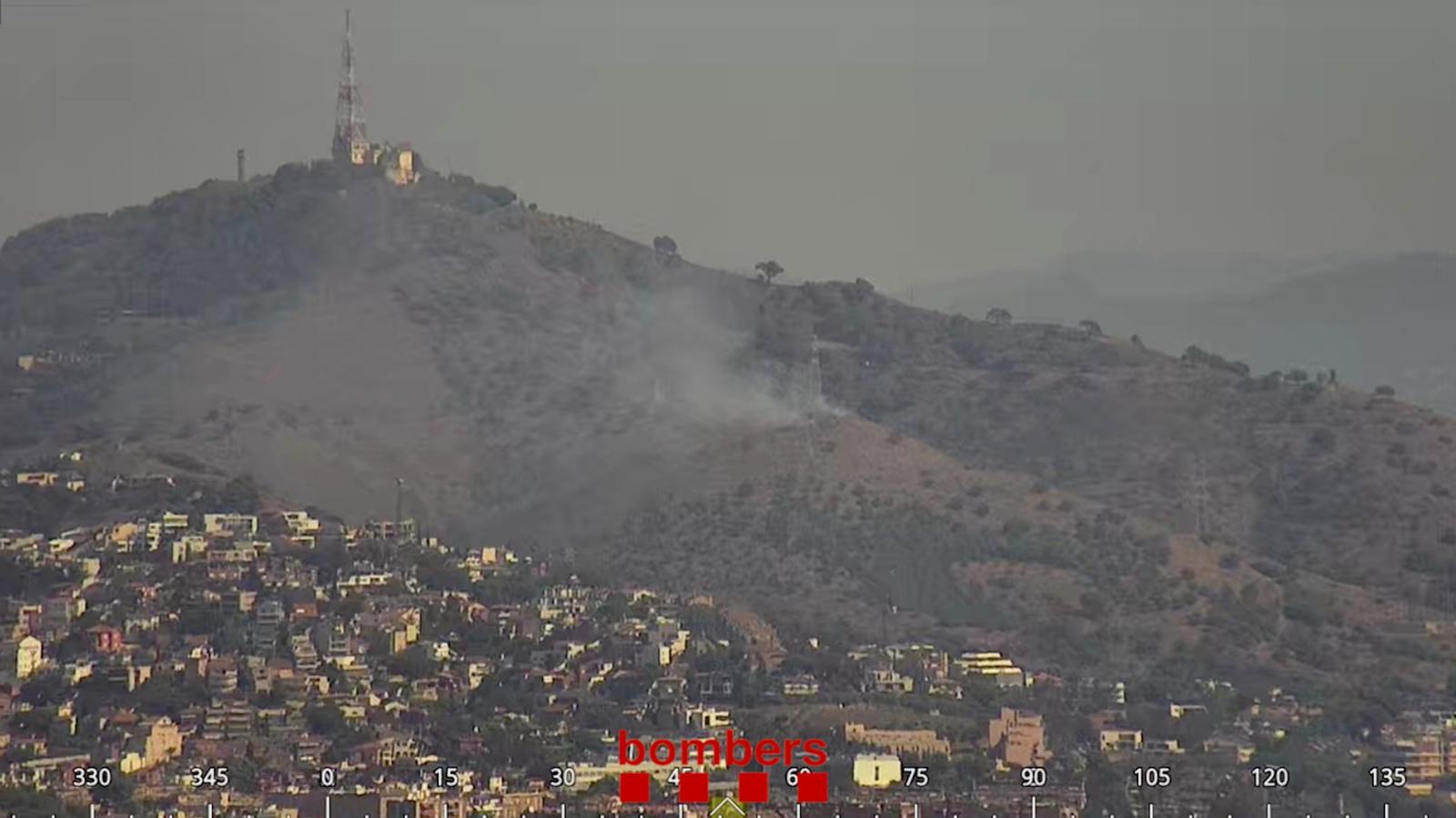 Fire in Esplugues de Llobregat.