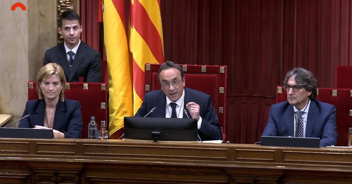 Josep Rull, nou president del Parlament amb els vots de Junts, ERC i la CUP