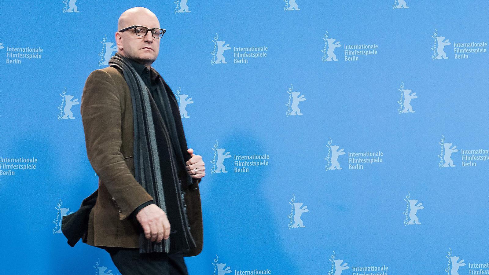 El cineasta Steven Soderbergh, ahir a Berlín.