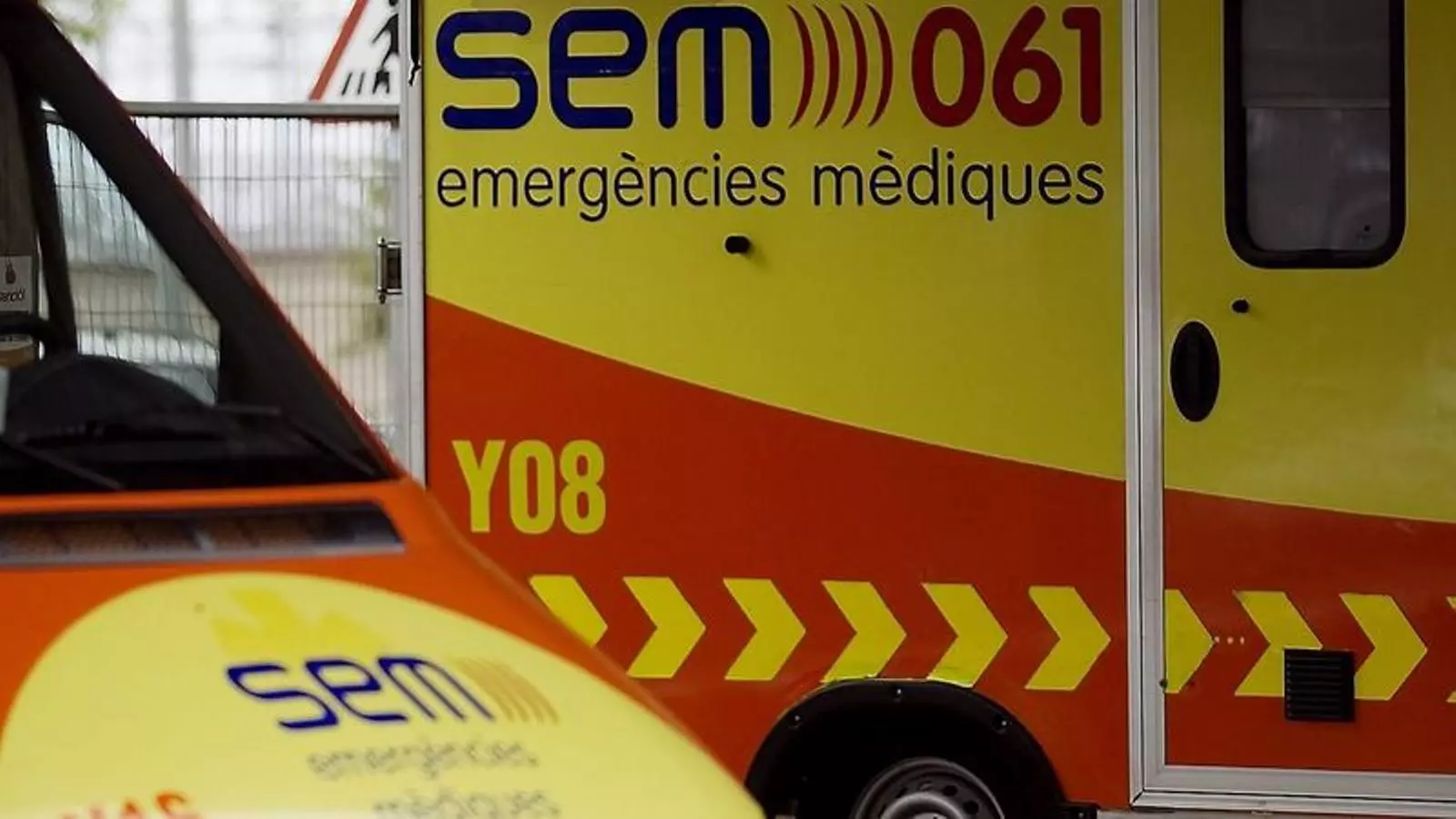Vehícles del Servei d'Emergències Mèdiques, en una imatge d'arxiu