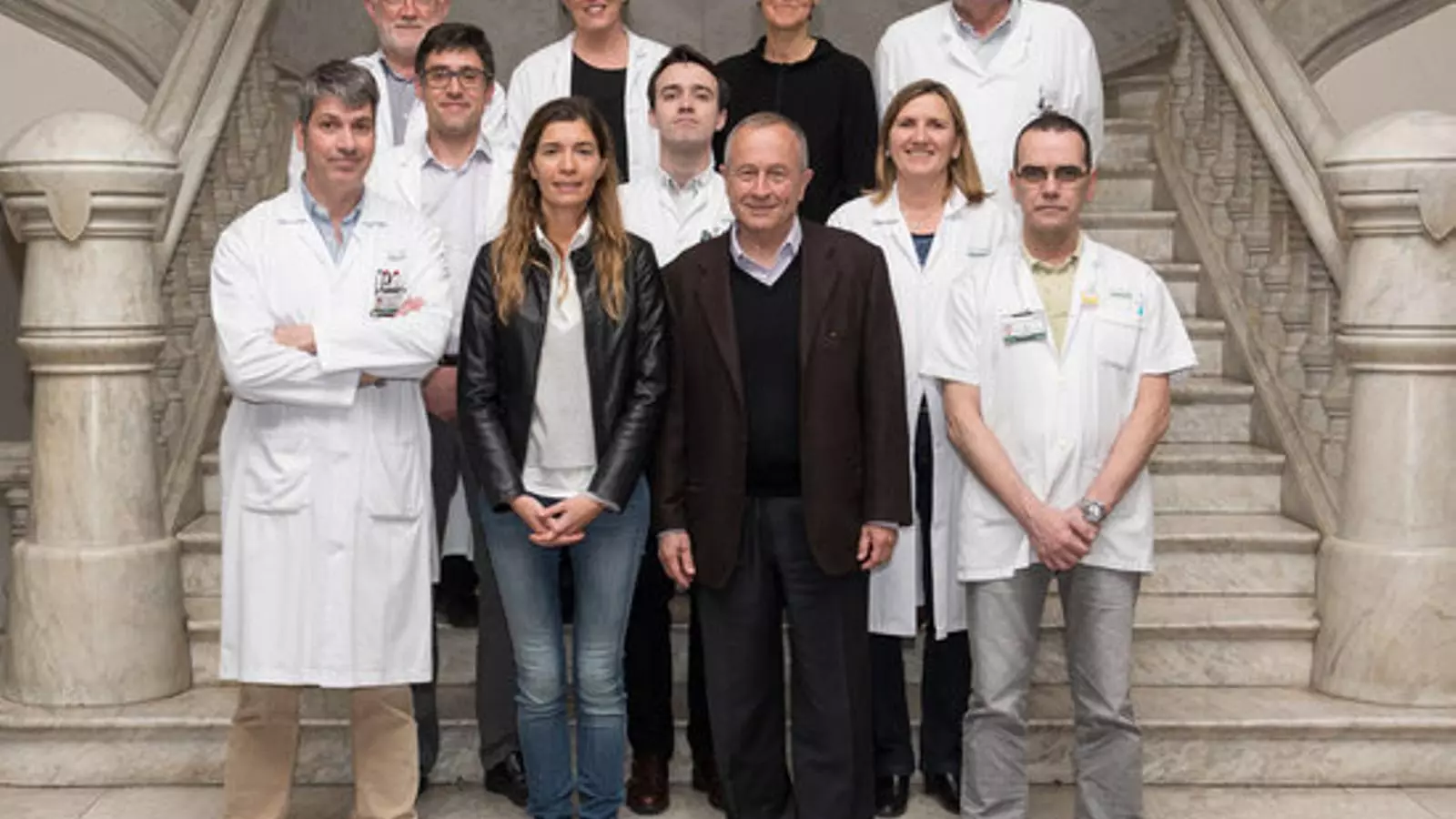 Equip de l'Hospital Clínic que ha dut a terme la investigació
