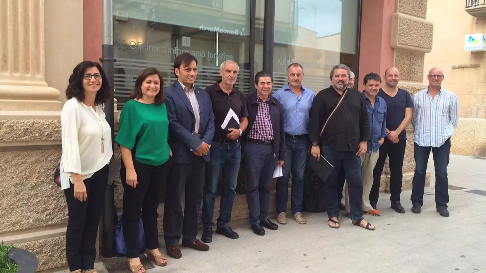 Reunió de la Fundació Toni Catanya amb les institucions. / CONSELLERIA DE CULTURA