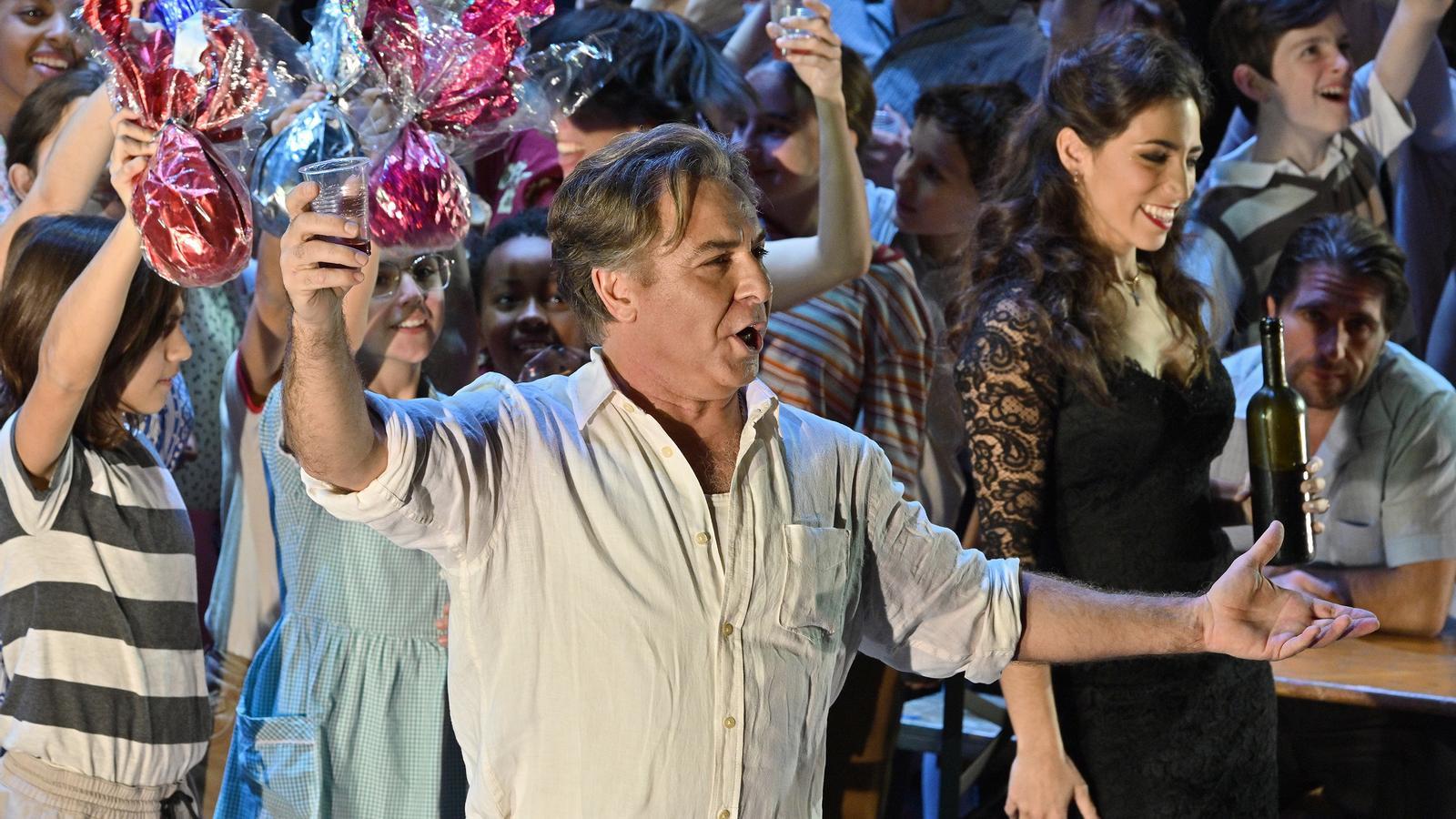 Roberto Alagna i Mercedes Gancedo a l'òpera 'Cavalleria rusticana' al Liceu