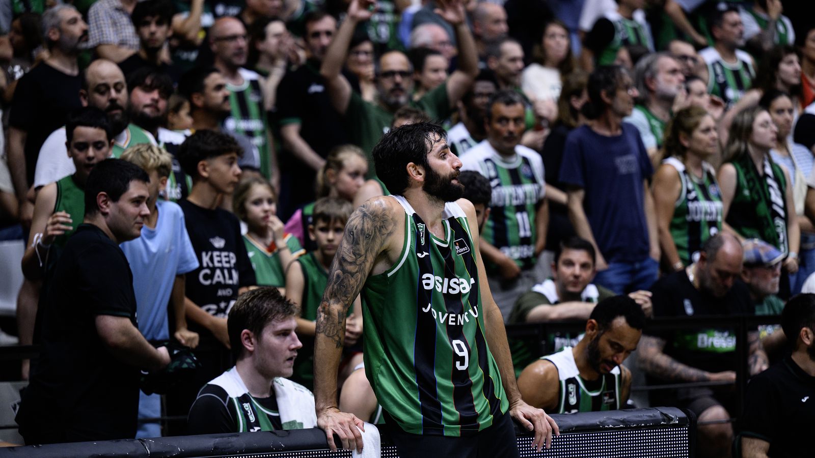 Ricky Rubio, dejected.