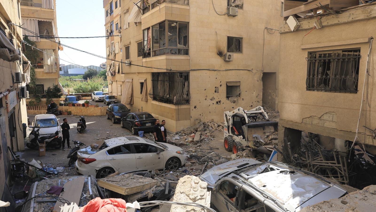 An Israeli attack on Beirut this Thursday, May 28, has caused several destructions in the suburbs of the Lebanese capital.