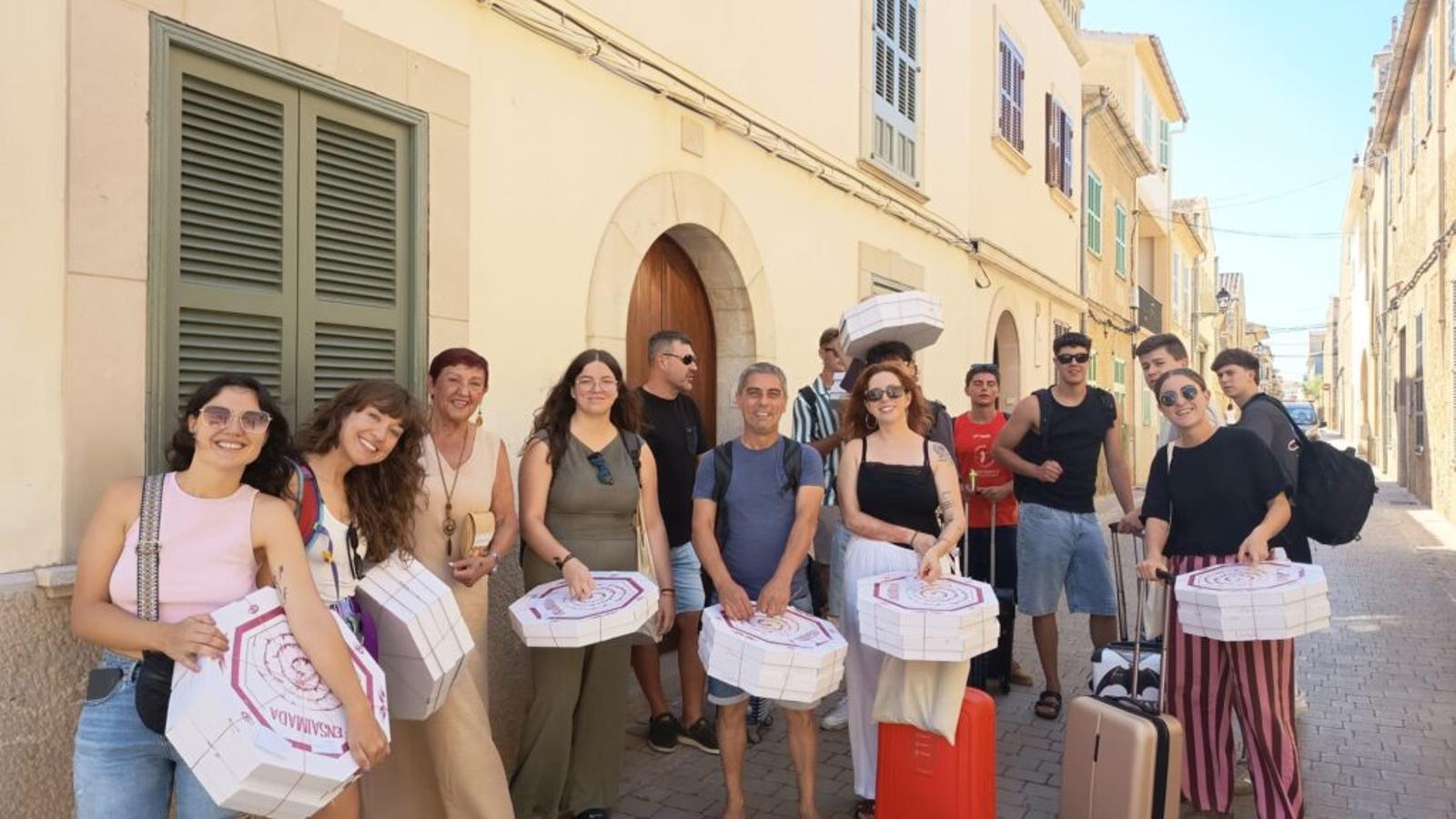 Die Besucher des Laguar-Tals auf Mallorca.