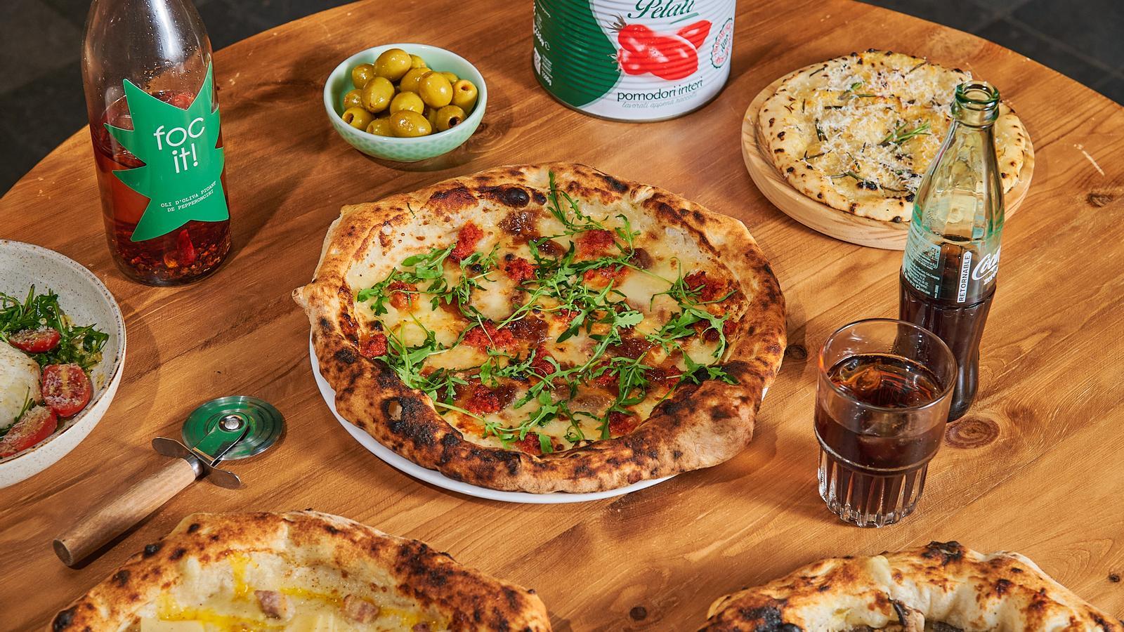 Una muestra de la gran variedad de pizzas artesanales