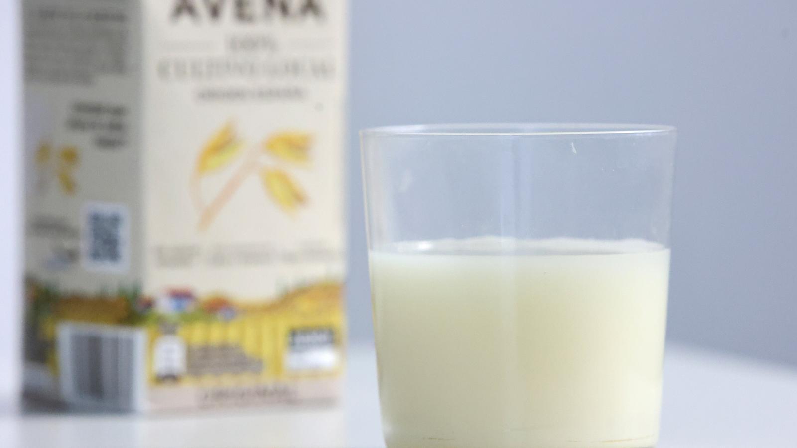 Oat milk or oatmeal.
