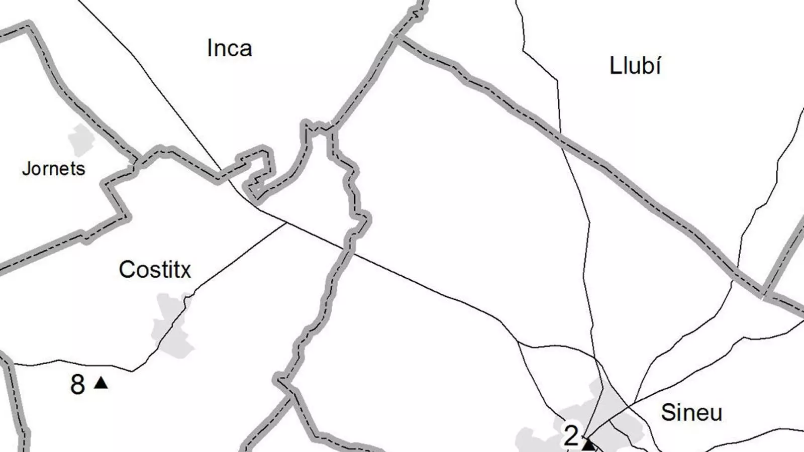 La importància (relativa)
De ser al bell mig de Mallorca