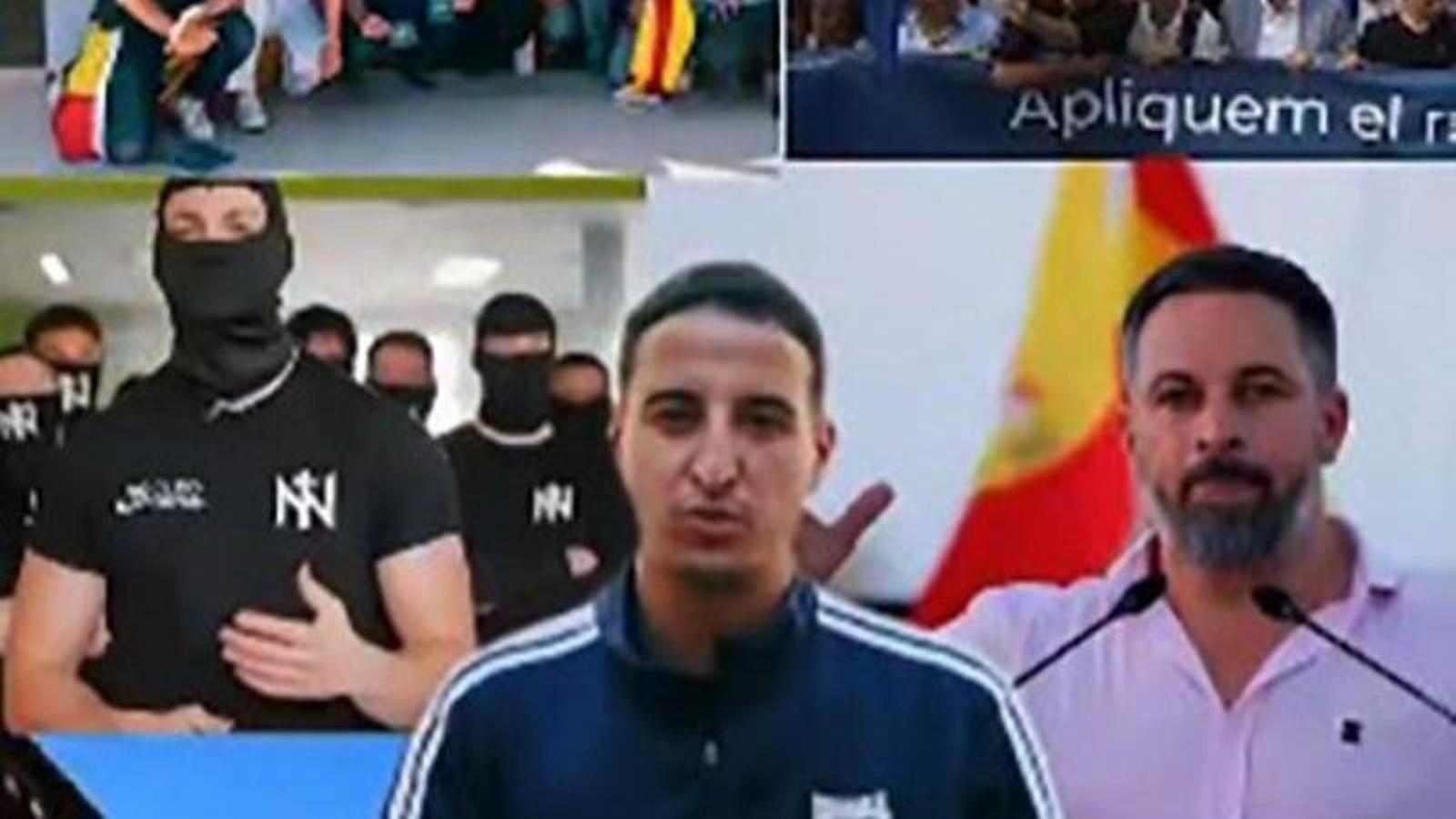 Nabil Dobrek, en una captura del vídeo de Arran