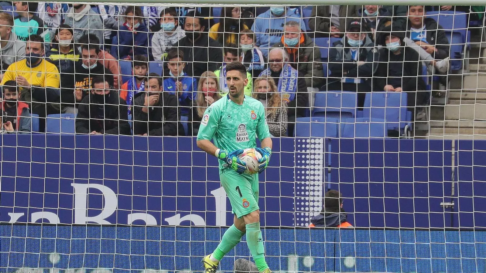 Oier Olazábal va disputar contra el Mallorca els primers minuts oficials amb l'Espanyol d'aquest curs