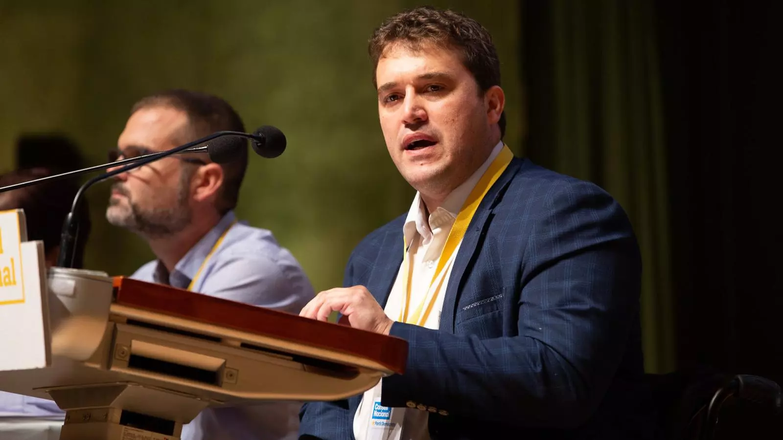 El president del PDECat, David Bonvehí.