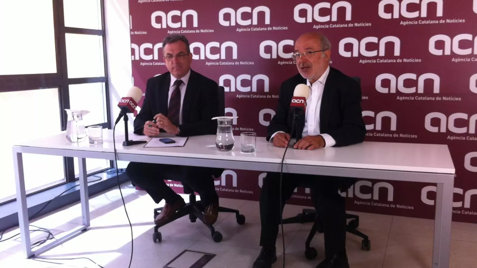 Terricabras, en roda de premsa a l'ACN