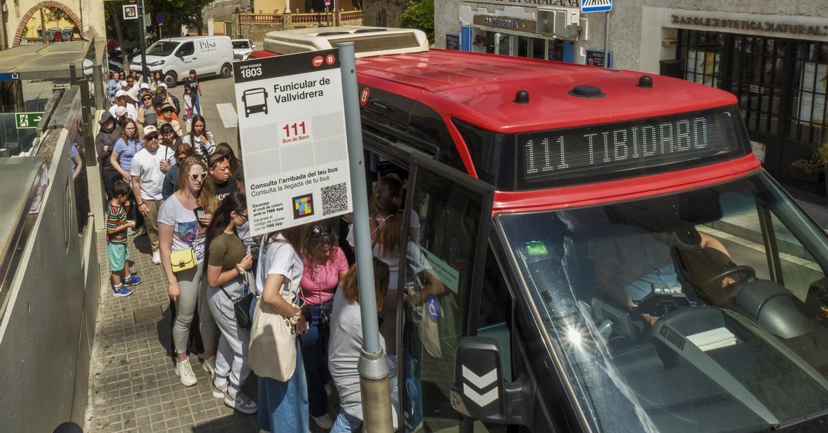 Vallvidrera: Bus & Funicular Service Collapse – Residents Protest
