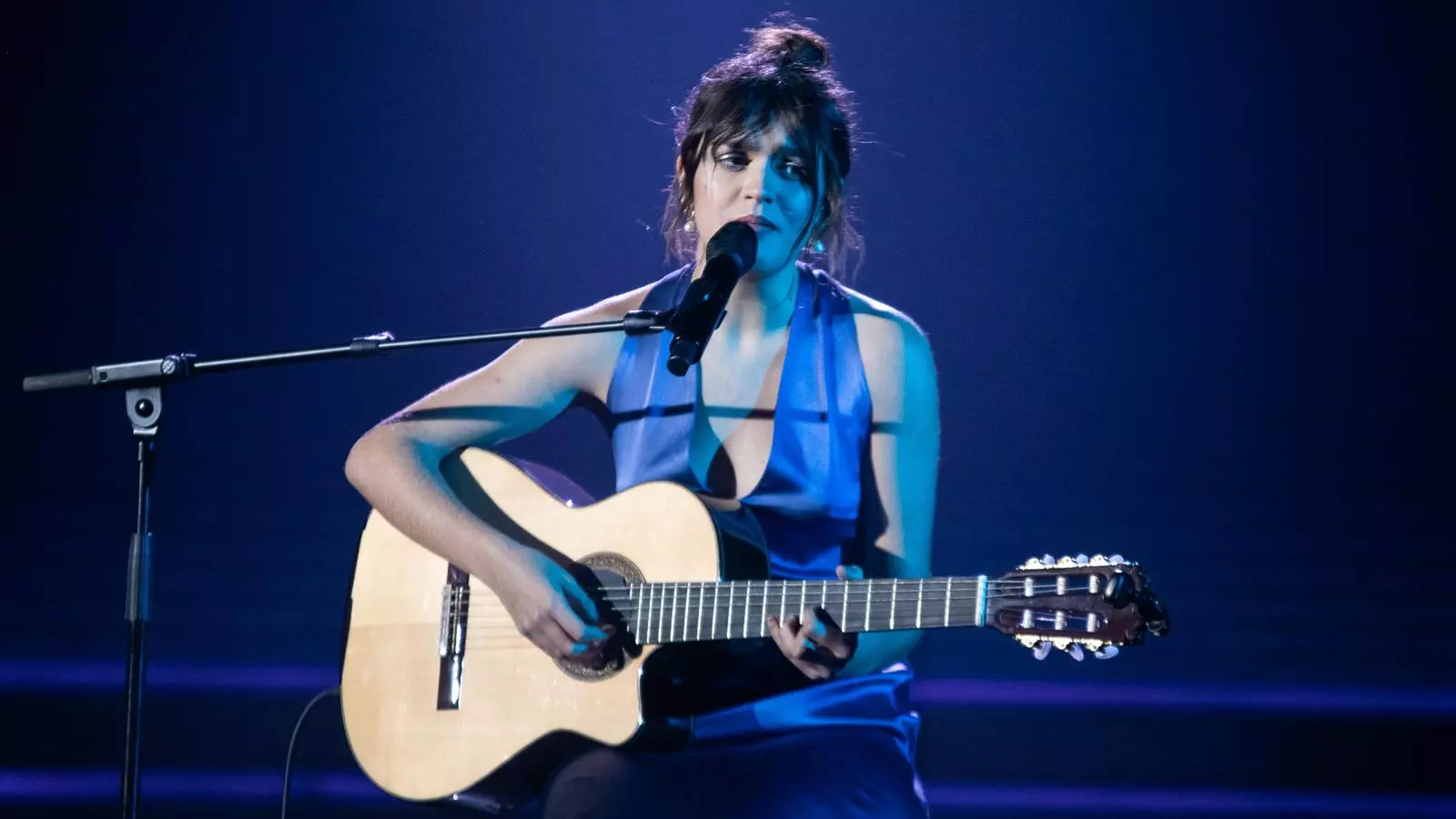 Amaia durant la final d'Operación Triumfo