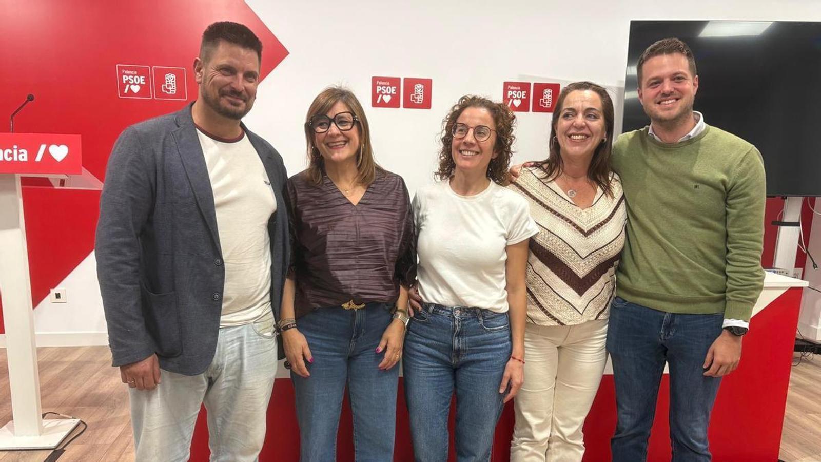 Members of the PSOE lists of Palencia proposed by the Congress and by the Senate