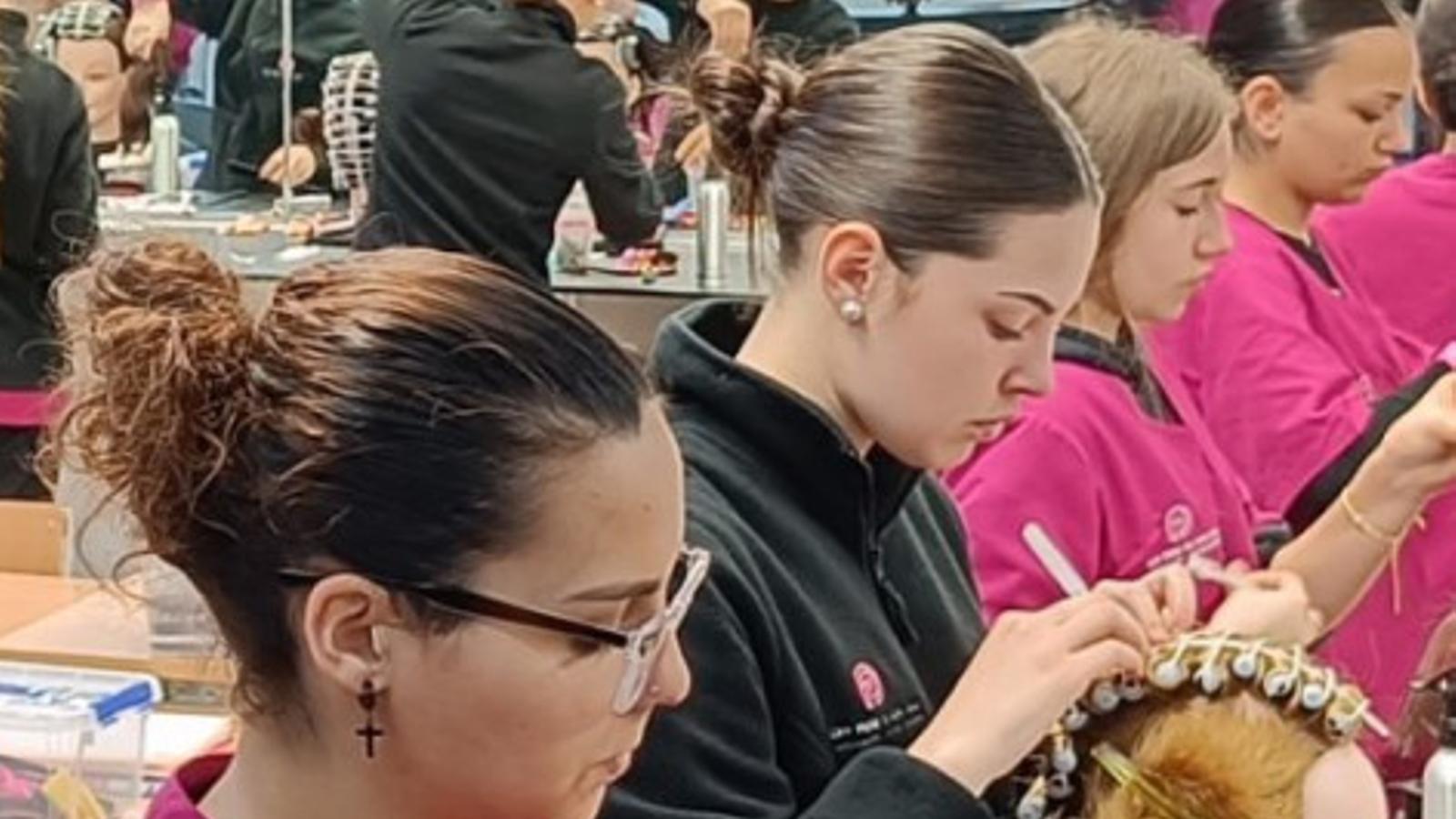 Imatge d'arxiu del mòdul de perruqueria del CIFP Pere de Son Gall.