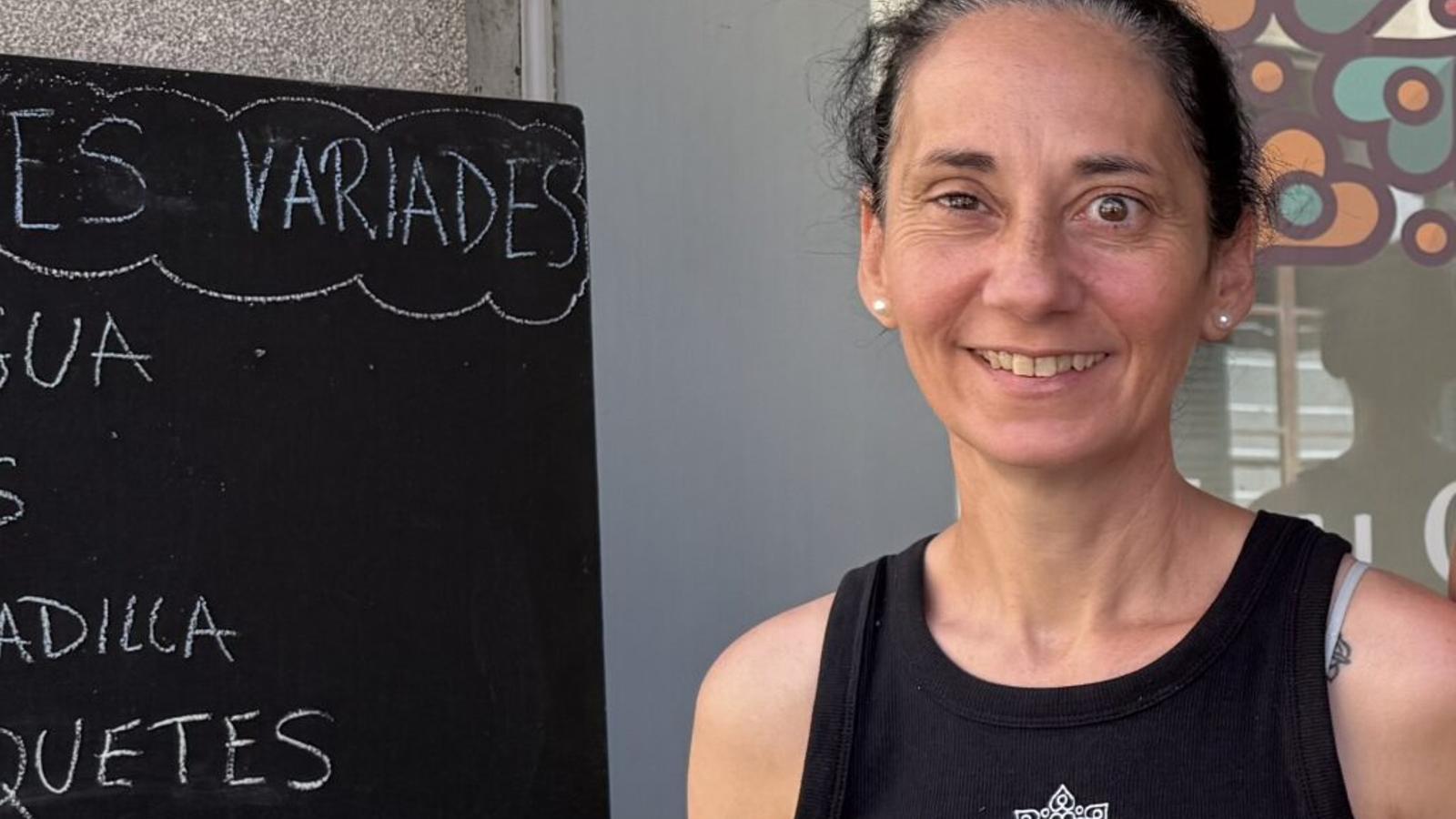 Xisca Alzamora, propietària i cuinera de Nou Convent Cafeteria