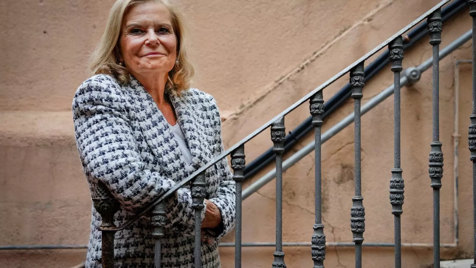 L'escriptora Carme Riera fotografiada a Barcelona