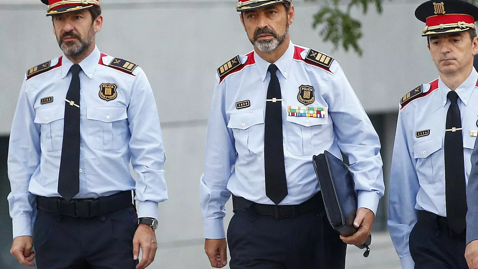 El major dels Mossos Josep Lluís Trapero arribant a l'Audiència Nacional, en una imatge de l'octubre del 2017