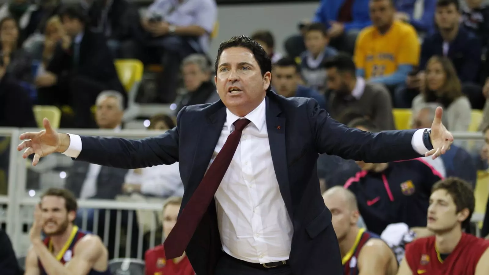 Xavi Pascual, durant a final / ACB PHOTO