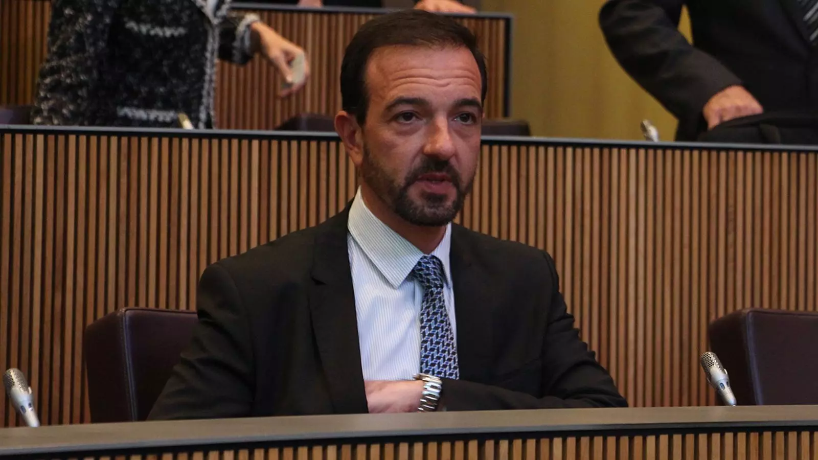 El ministre d'Ordenament Territorial, Jordi Torres. / M. F. (ANA)