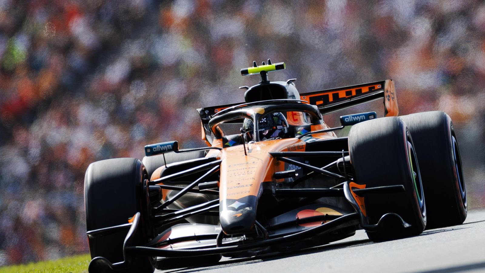 Lando Norris at the Dutch Grand Prix