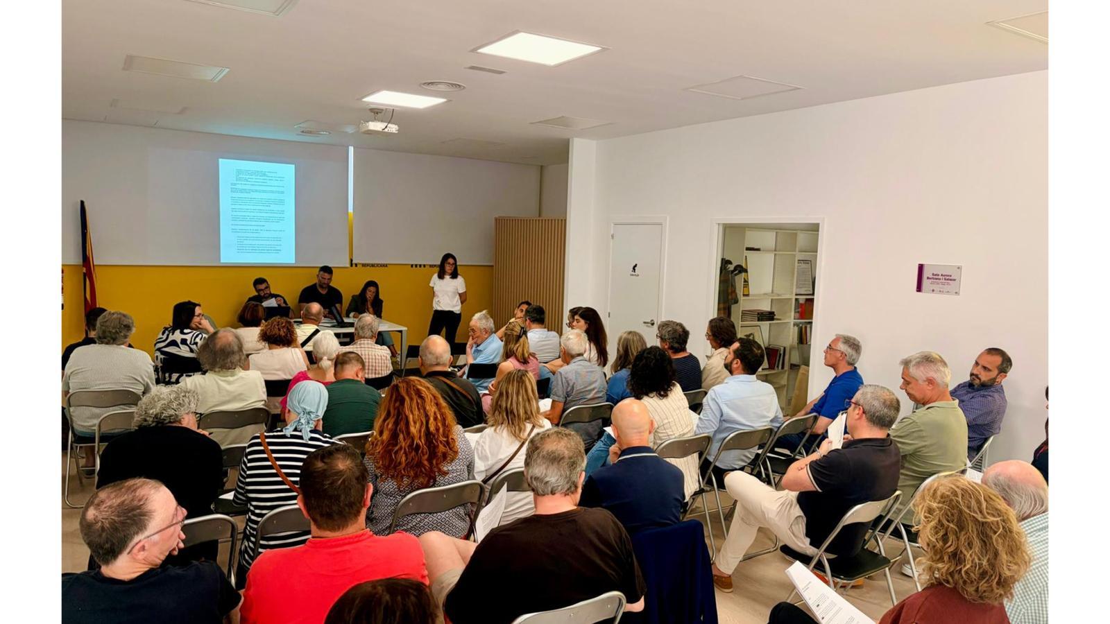 Extraordinary assembly of ERC in Girona