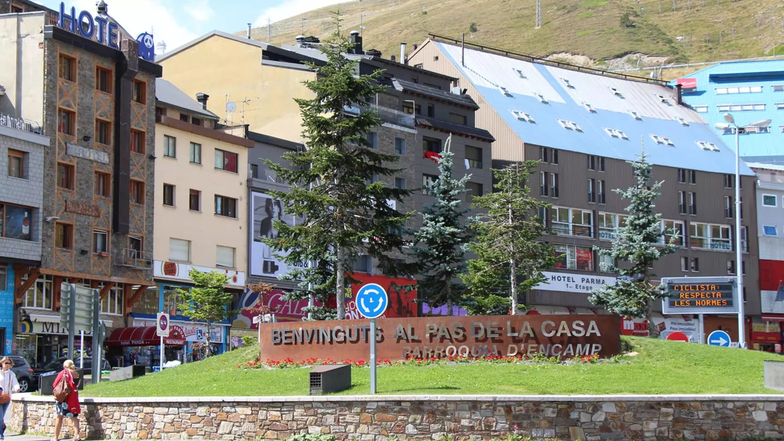 Una imatge del Pas de la Casa, que concentra un gran volum d'allotjaments turístics. / ARXIU ANA