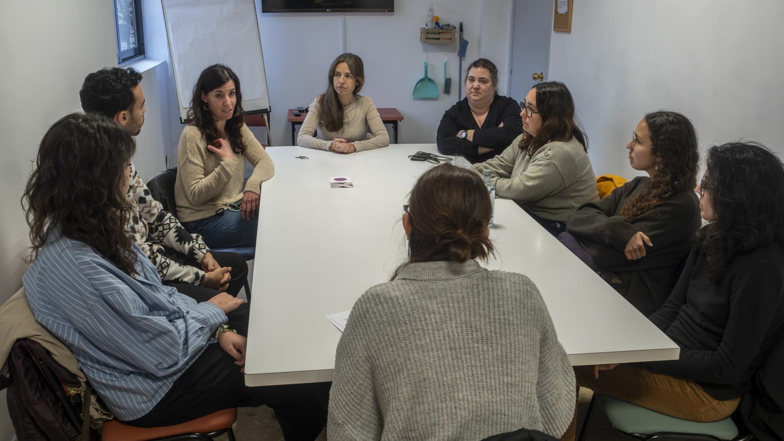 Una de las sesiones de