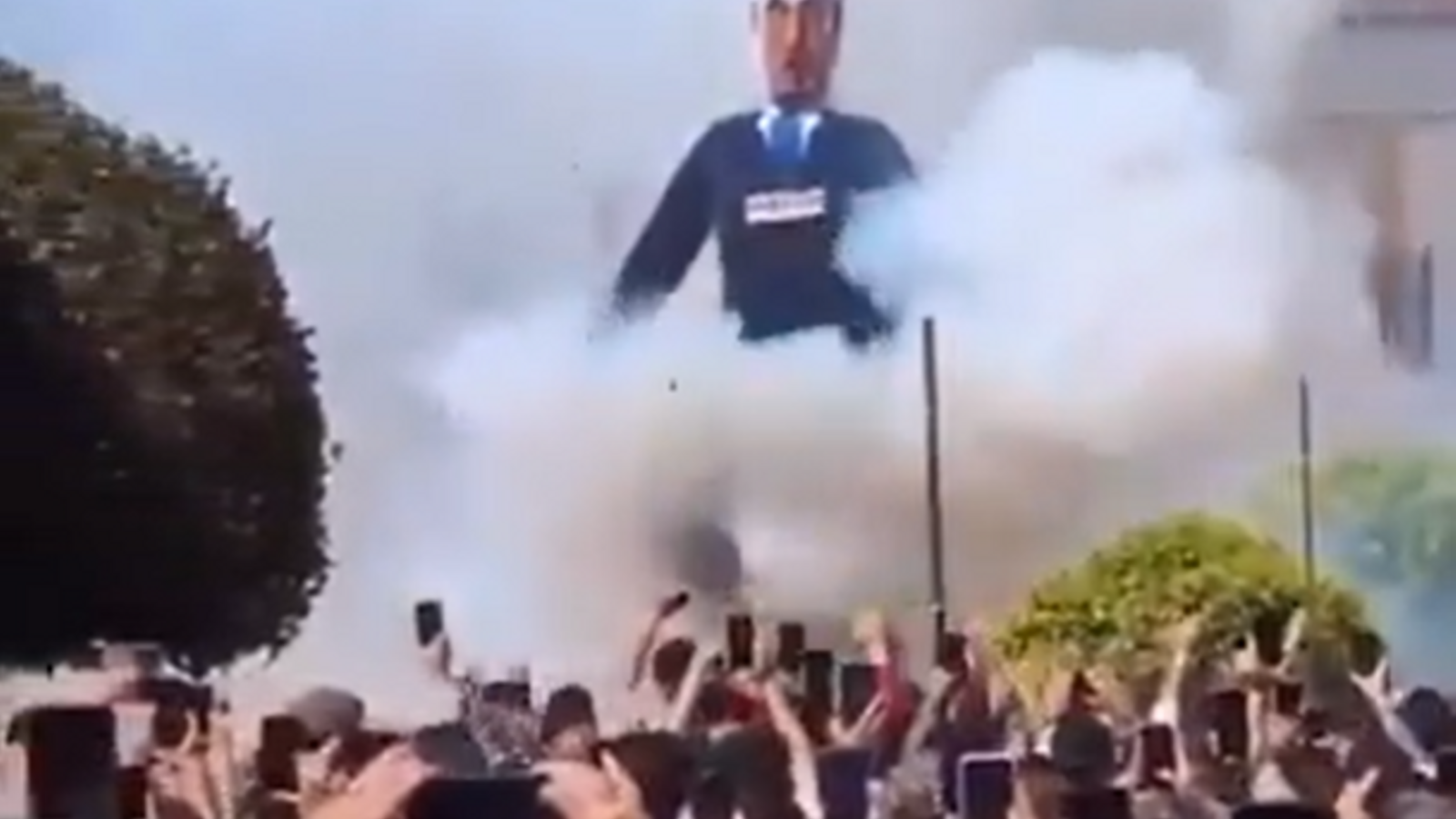 A frame from the video shared by the Israeli Ministry of Foreign Affairs.