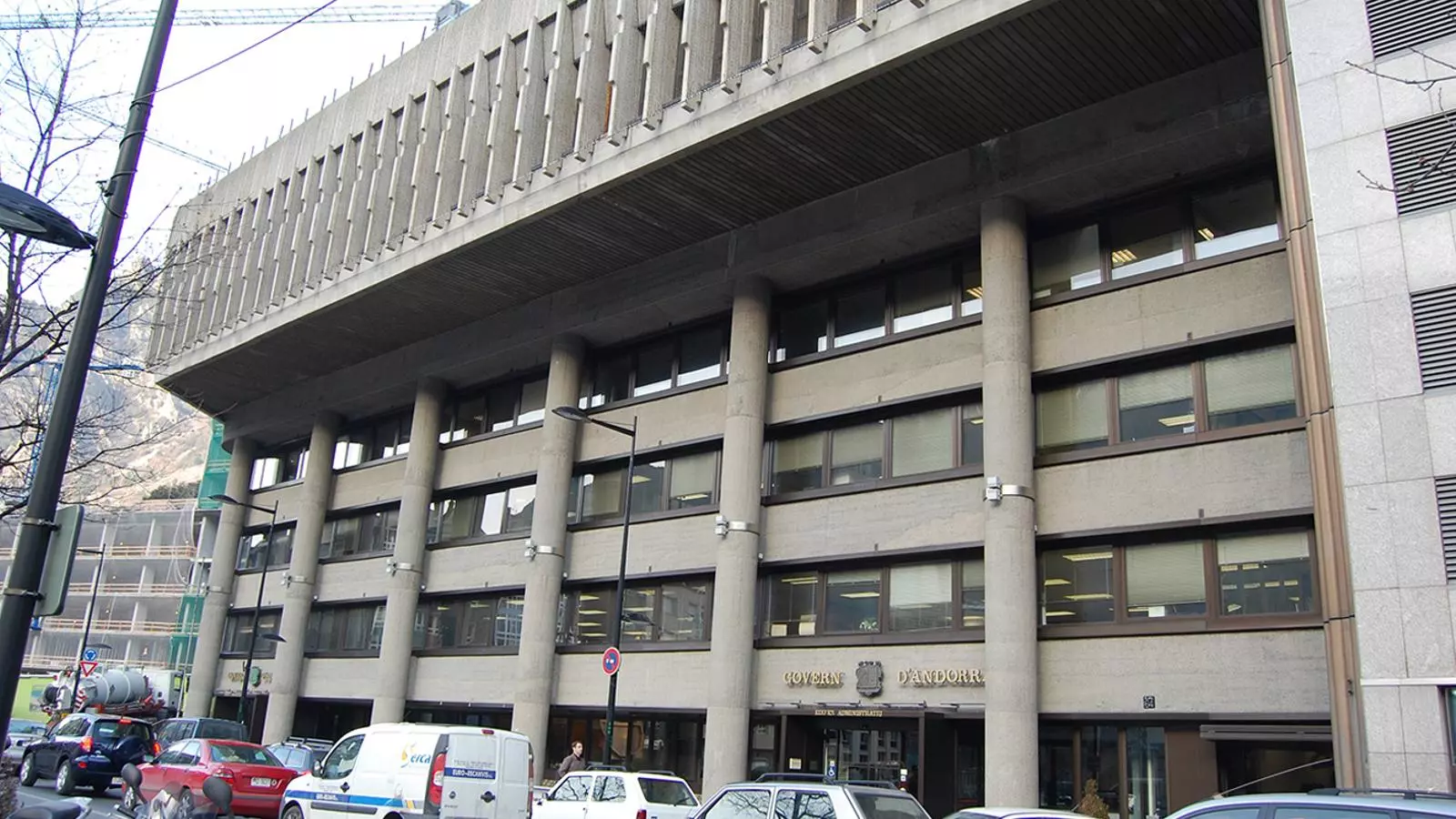 Façana de l'edifici administratiu del Govern. / ARXIU ANA