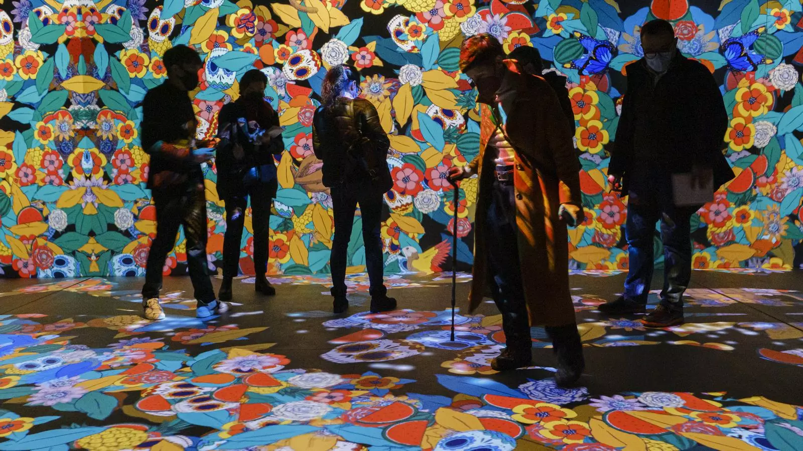 La 'infinity room' de 'Frida Kahlo. La vida d'un mite'