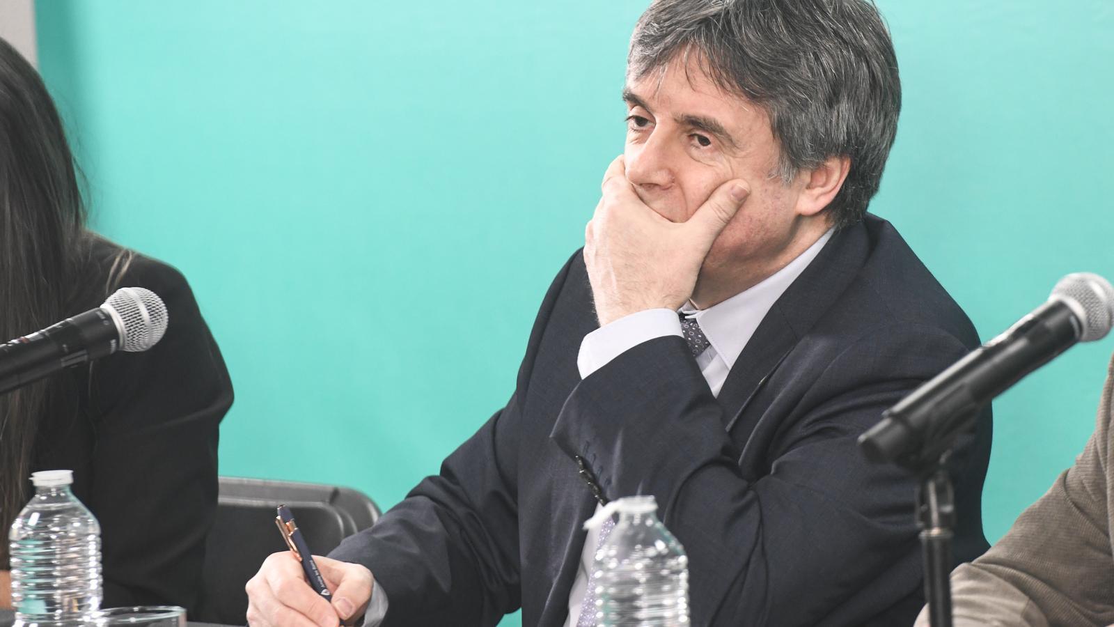 Carles Puigdemont, in a file image.