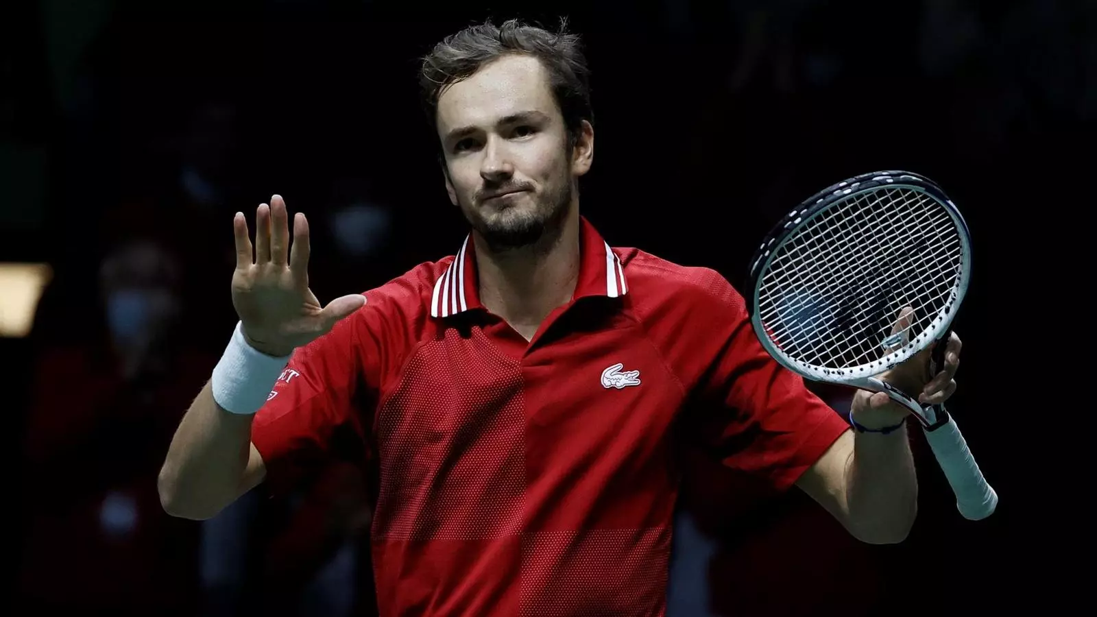 Daniil Medvedev, dissabte en el partit de semifinals contra Struff