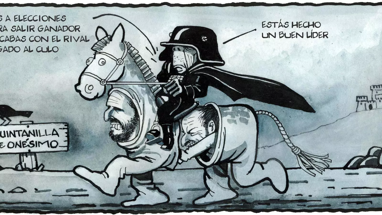 'A la contra'